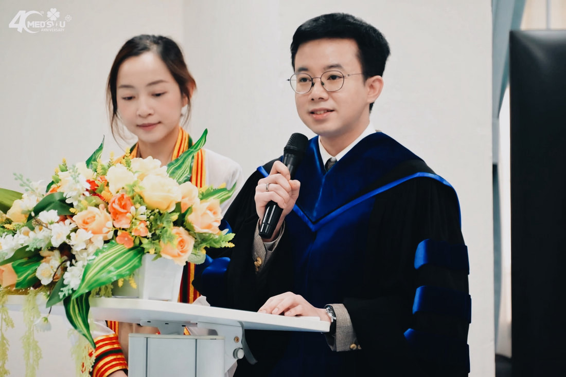 MC at Applied Medical Sciences (M.Sc. and Ph.D.) Program Graduation Ceremony, Faculty of Medicine, Srinakharinwirot University, Bangkok (January 2026)