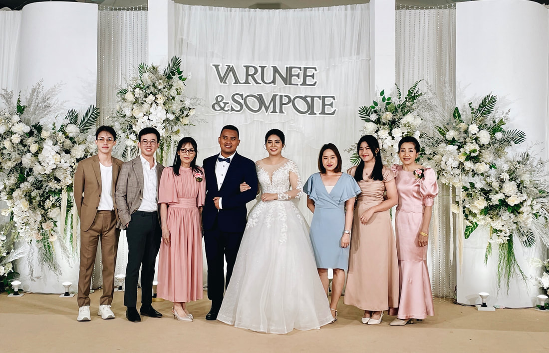 At Care's Wedding Ceremony, Charoen Hotel, Udon Thani (December 2024)