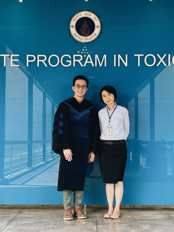 Pond with Prof. Panida Kongsawadworakul from Department of Plant Science, Mahidol University (November 2023)