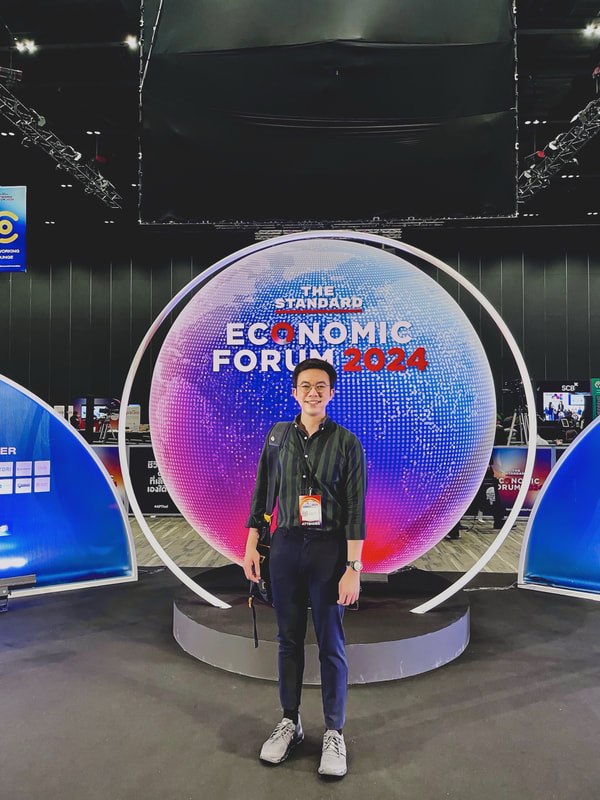 At the Standard Economic Forum 2024, Paragon Hall, Siam Paragon, Bangkok (November 2024)