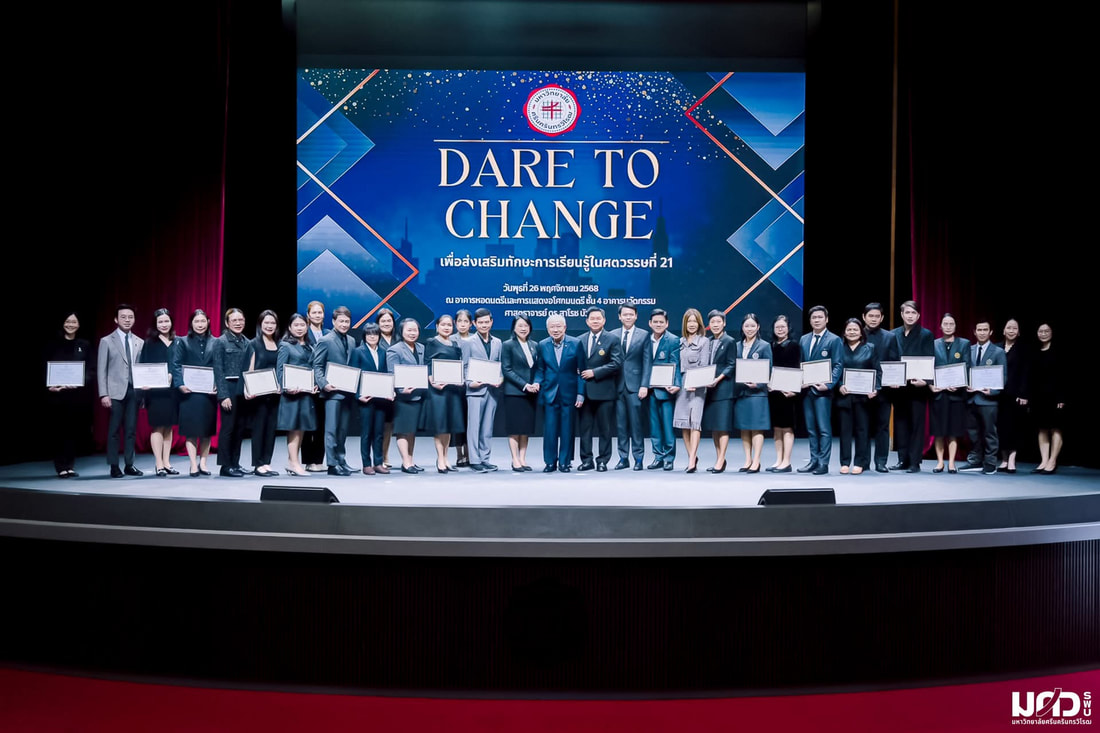 Received the Excellent Award in the Active Learning Innovation, under the project “Dare to Change”, Srinakharinwirot University, Bangkok (November 2025)
