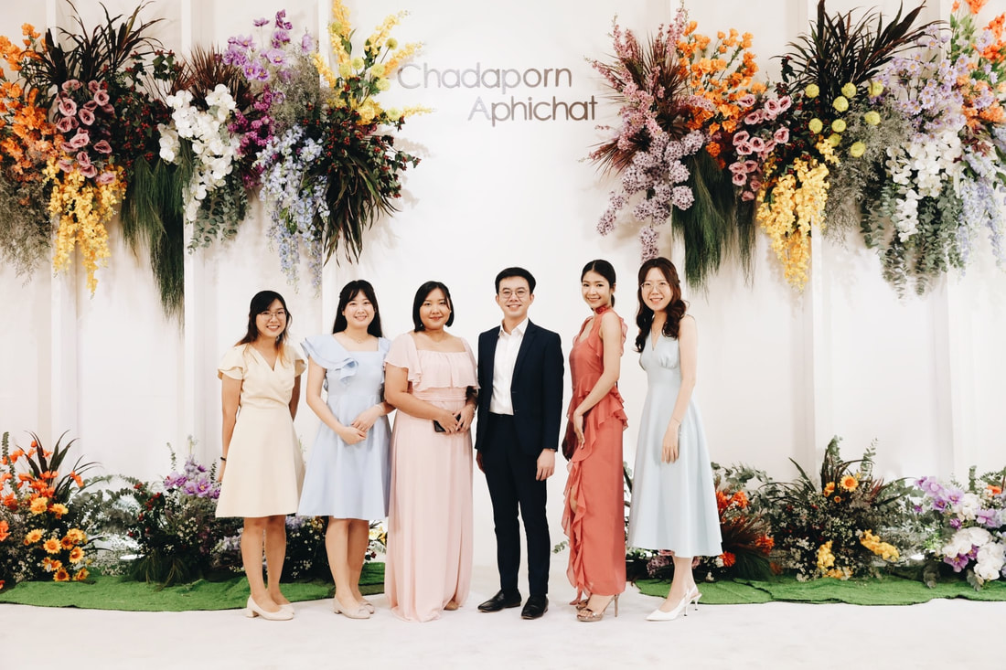 At Shaq's Wedding Ceremony, The Banquet Hall at Nathong, Bangkok (December 2024)