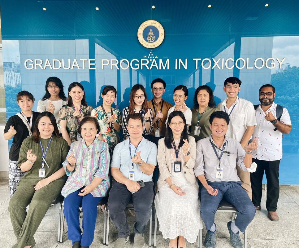Opening Ceremony of Toxicology’s Working Space on 5th Floor of Research Building at Faculty of Science, Mahidol University in Bangkok (August 2023)