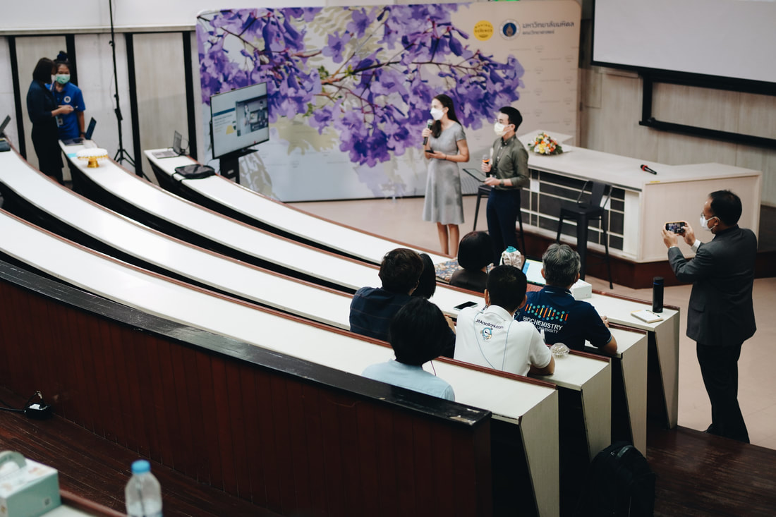 MC at Graduate Student Orientation, Faculty of Science at Mahidol University, Bangkok (August 2022)
