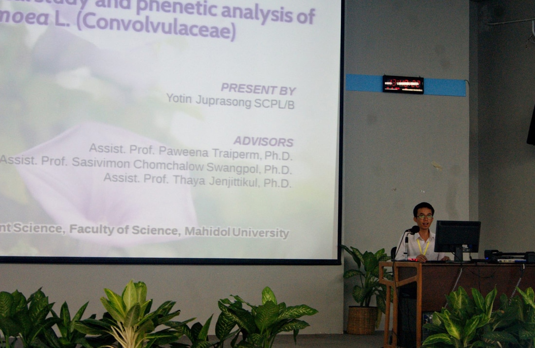 Oral Presentation at BCT10 (May 2016) (Photo by Chuengpanya R.)