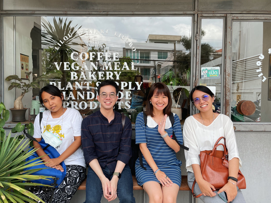 Coffee Time with Colleagues from Mahidol University at Lilou and Laliart Coffee Cafe (July 2023)