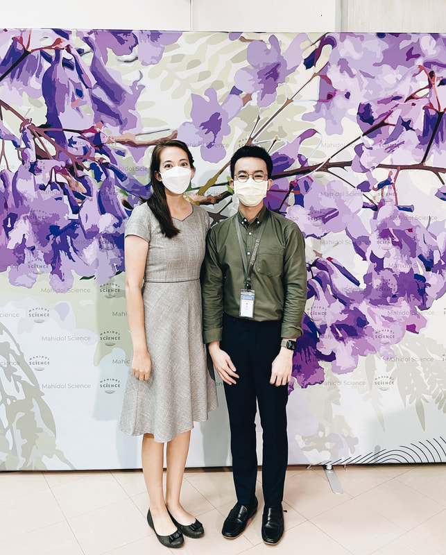 MC (with Prof. Alyssa B. Stewart) at Graduate Student Orientation, Faculty of Science at Mahidol University, Bangkok (August 2022)