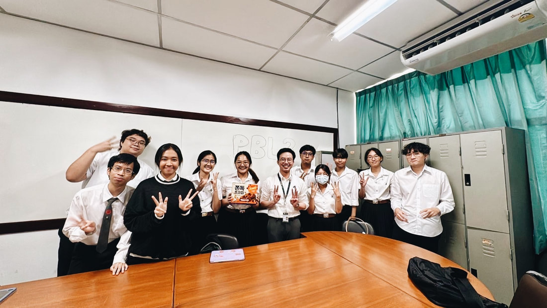 With Sophomore Medical Students in CBL Class, Faculty of Medicine, Srinakharinwirot University, Bangkok (July 2025)