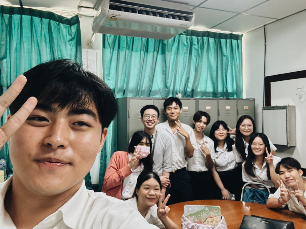 With Sophomore Medical Students in PR225 PBL Class at Medicine, SWU (June 2025)