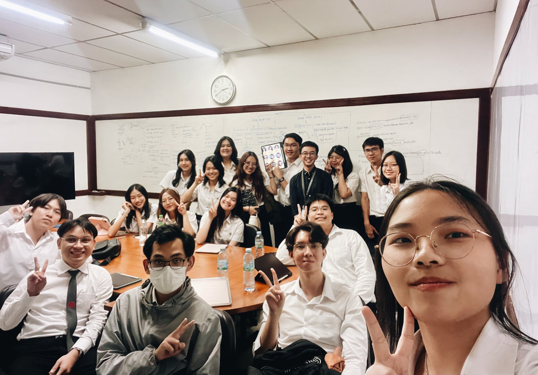 With Sophomore Medical Students in PR221 CBL Class at Medicine, SWU (June 2024)