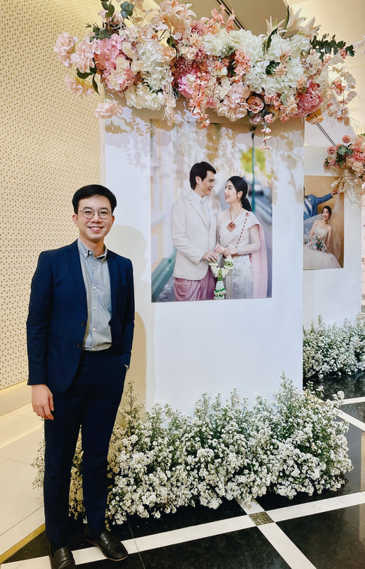 At Honda's Wedding Ceremony, The Banquet Hall at Nathong, Bangkok (December 2024)