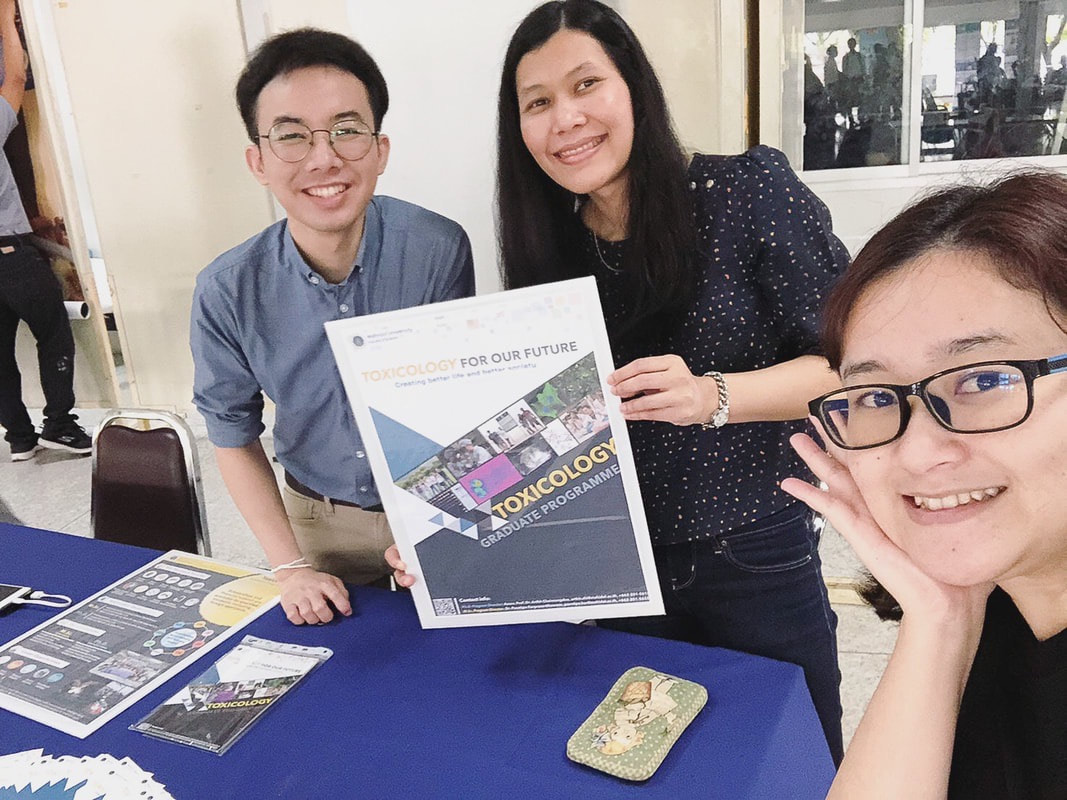 Publicist at UK Education Fair 2020 at Mahidol Salaya (January 2020)
