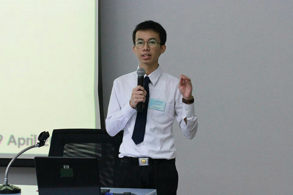 Oral Presentation at the 2nd TURFPAG2 (April 2016) (Photo by Dr.Ngernsaengsaruay C.)
