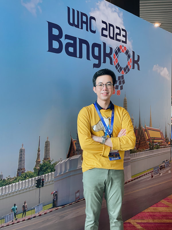At WAC2023 in Bangkok (December 2023)