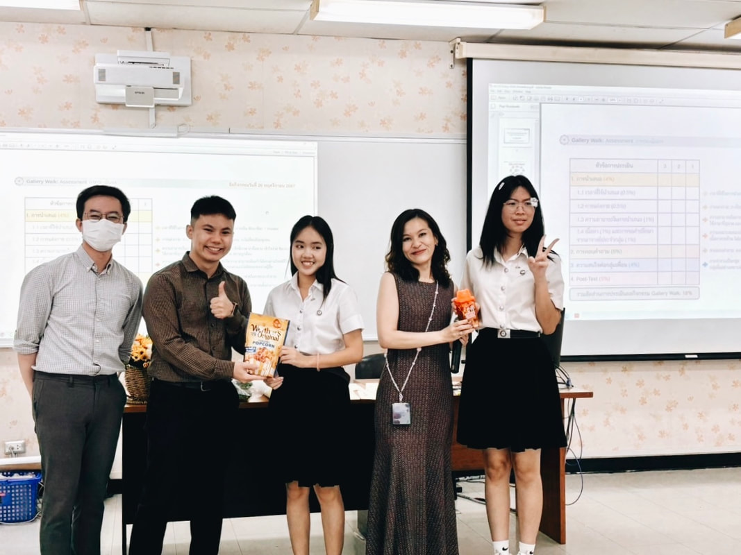 With Nurse Students at Faculty of Nursing, Srinakharinwirot University, Ongkharak, Nakhon Nayok (November 2024)