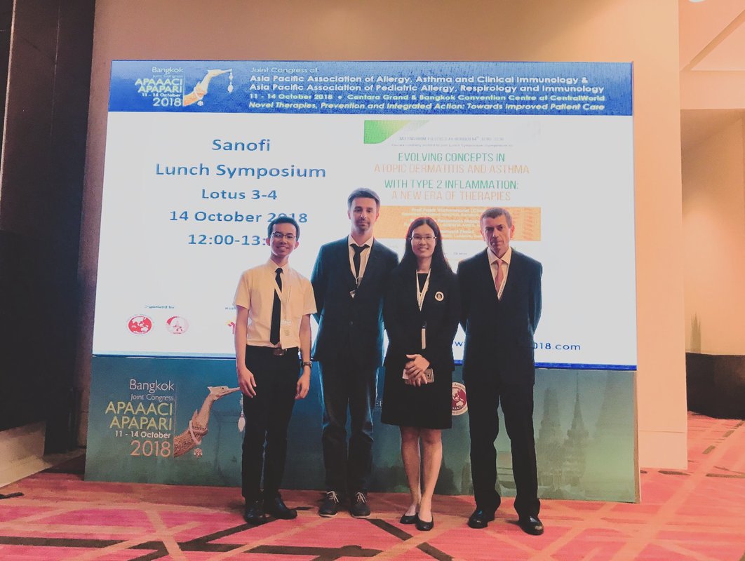 With Prof.Rudolf Valenta at APAAACI & APAPARI 2018 (October 2018)