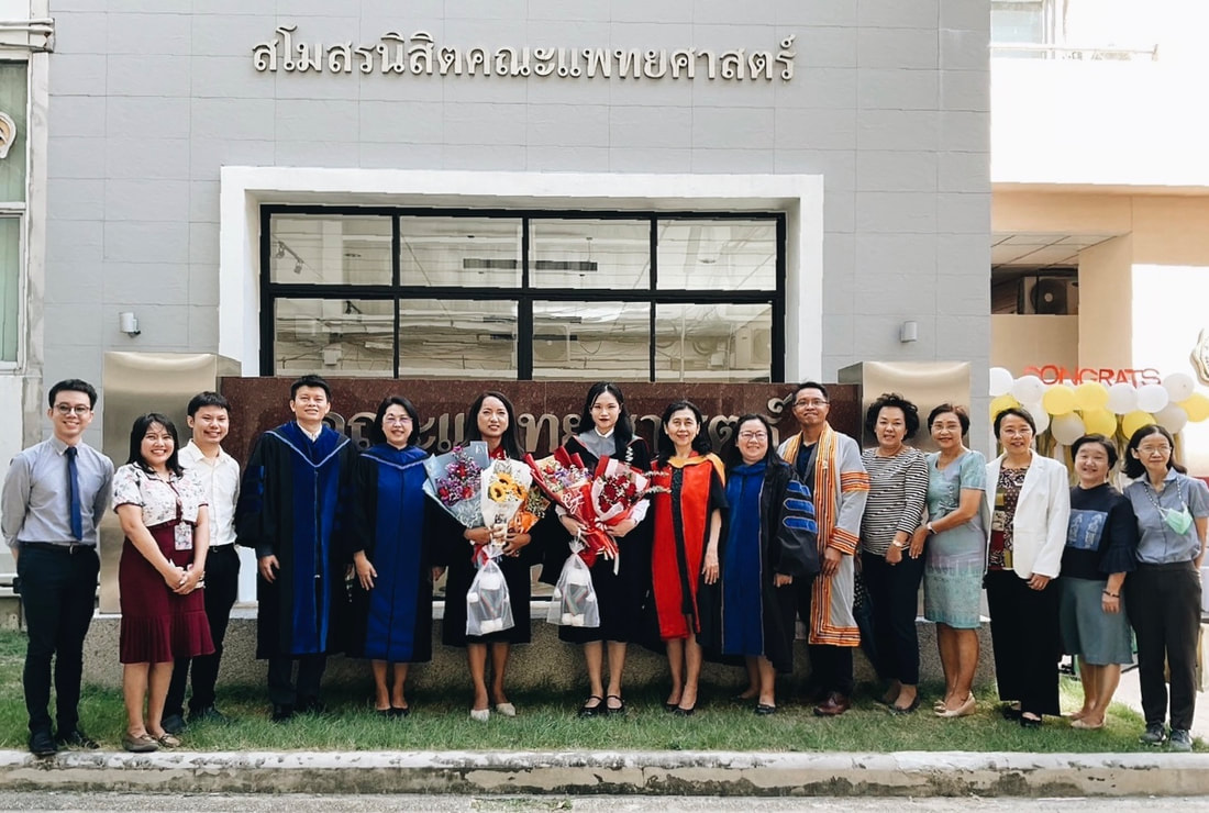 Graduation Ceremony at Faculty of Medicine, Srinakharinwirot University in Bangkok (December 2023)