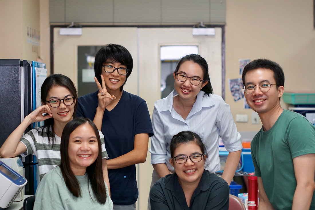 MUSC Allergy Team at P'Mik's farewell party (August 2020)