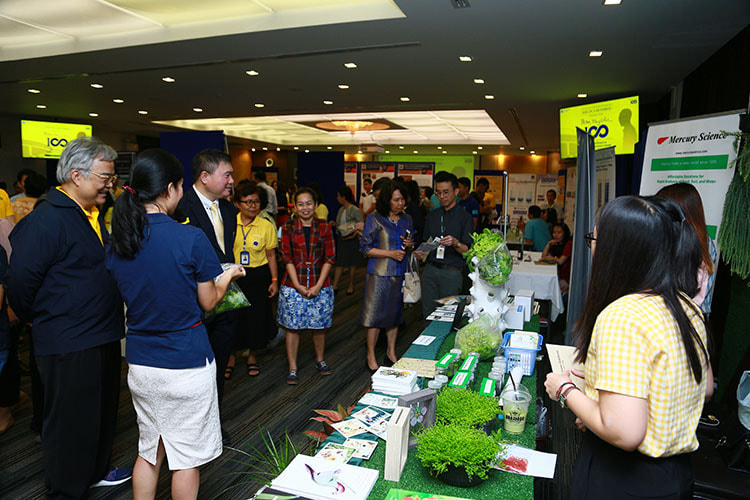 MUSC Allergy Lab and Green Solution Unit at 100 Years of Prof. Stang Mongkolsuk: "One in a hundred" (July 2019)