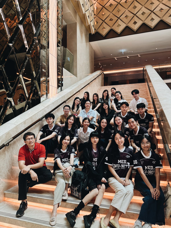 Joined the SWU-Nottingham Farewell Party with Freshman Medical Students (Nottingham-SWU Joint Program) at Lancaster Bangkok (September 2025)