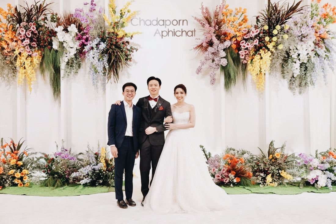 At Shaq's Wedding Ceremony, The Banquet Hall at Nathong, Bangkok (December 2024)