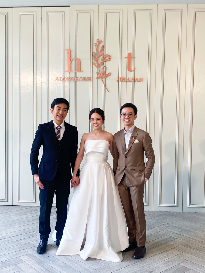 Toey (Udonpit alumna) and Hang Wedding at Varavela (February 2020)
