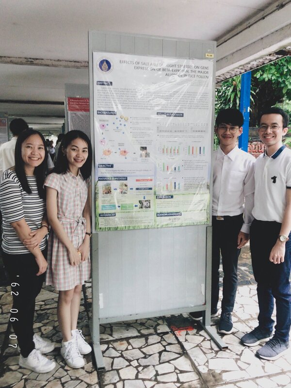 Congratulations to N'Jay for his accomplishment in poster presentation: Influences of Environmental Dynamics on Grass Major Allergen, The MU Science Exhibition (May 2019)
