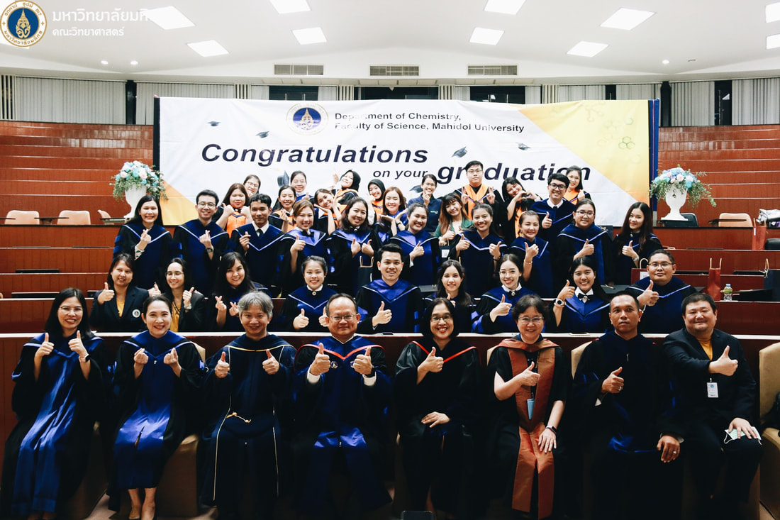 MUSC Graduation Ceremony at Faculty of Science, Mahidol University in Bangkok (October 2023). Photo Credit: MUSC