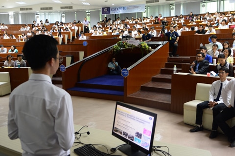 Oral Presentation at the Science Exhibition 2016