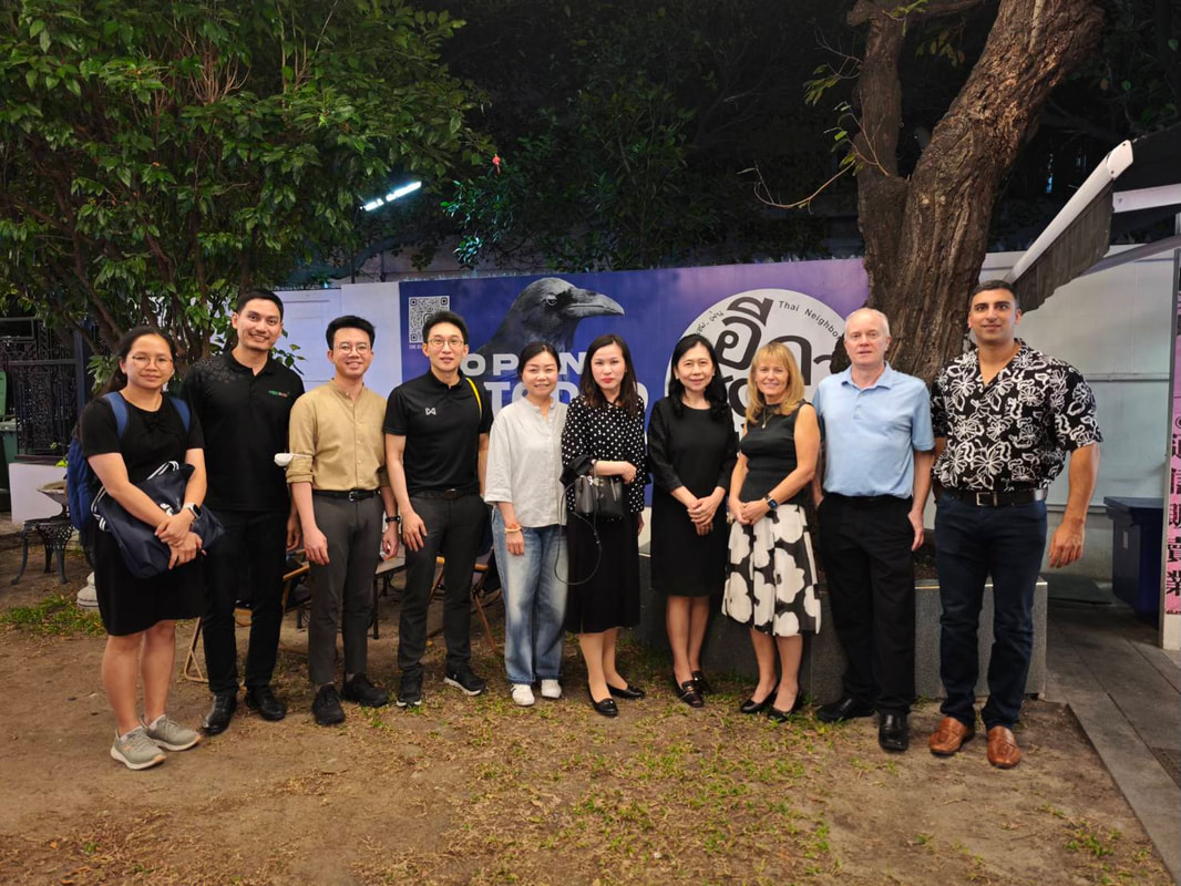 Meeting with SWU-Nott Team, E-Ga Restaurant, Bangkok (January 2026)