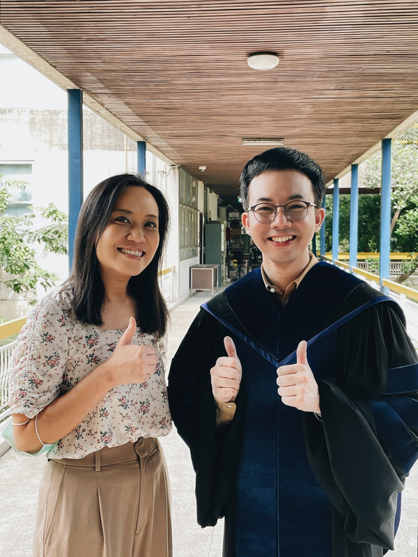 Pond with Prof. Pimtip Sanvarinda from Department of Pharmacology, Mahidol University (November 2023)